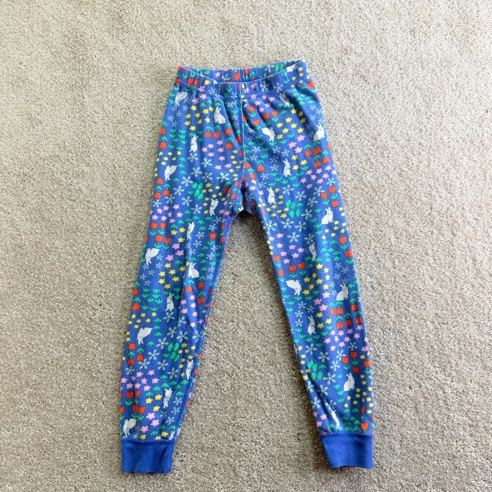 Hanna Andersson Mellow Meadow Easter Kids Long John Pajama Set - size 5 (110cm)
